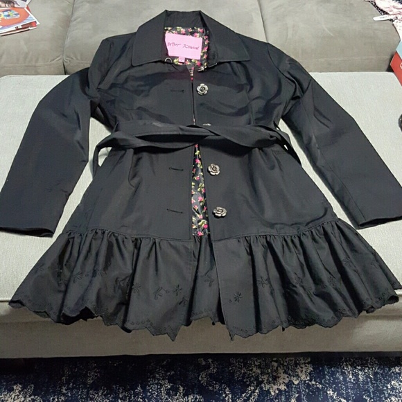 Betsey Johnson Jackets & Blazers - New Betsy Johnson Raincoat